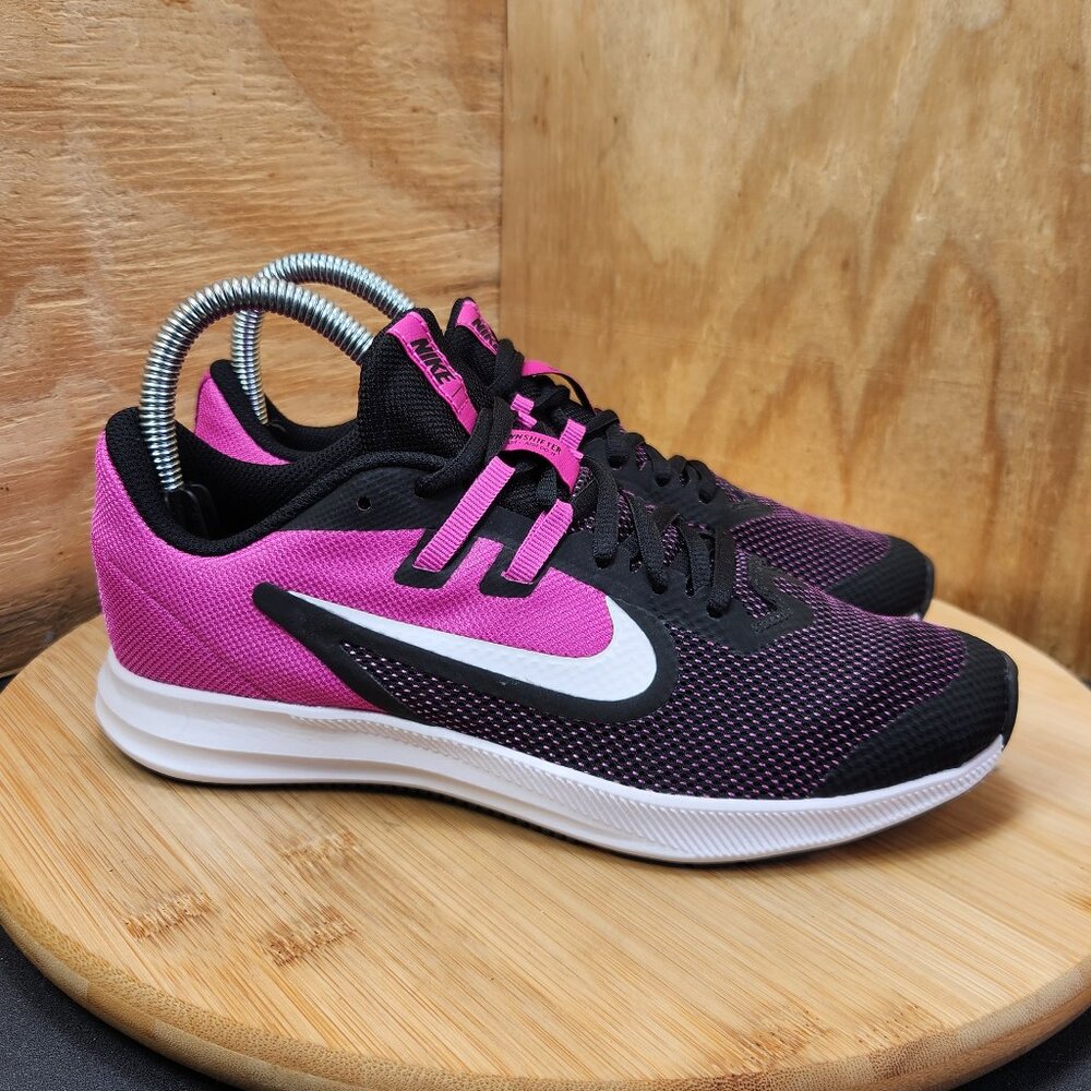 Nike Downshifter 9 Womens Pink Road Running Shoes Size 6